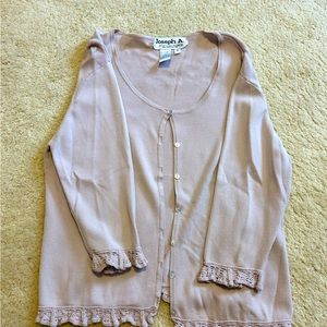 Joseph A. Ruffled sweater